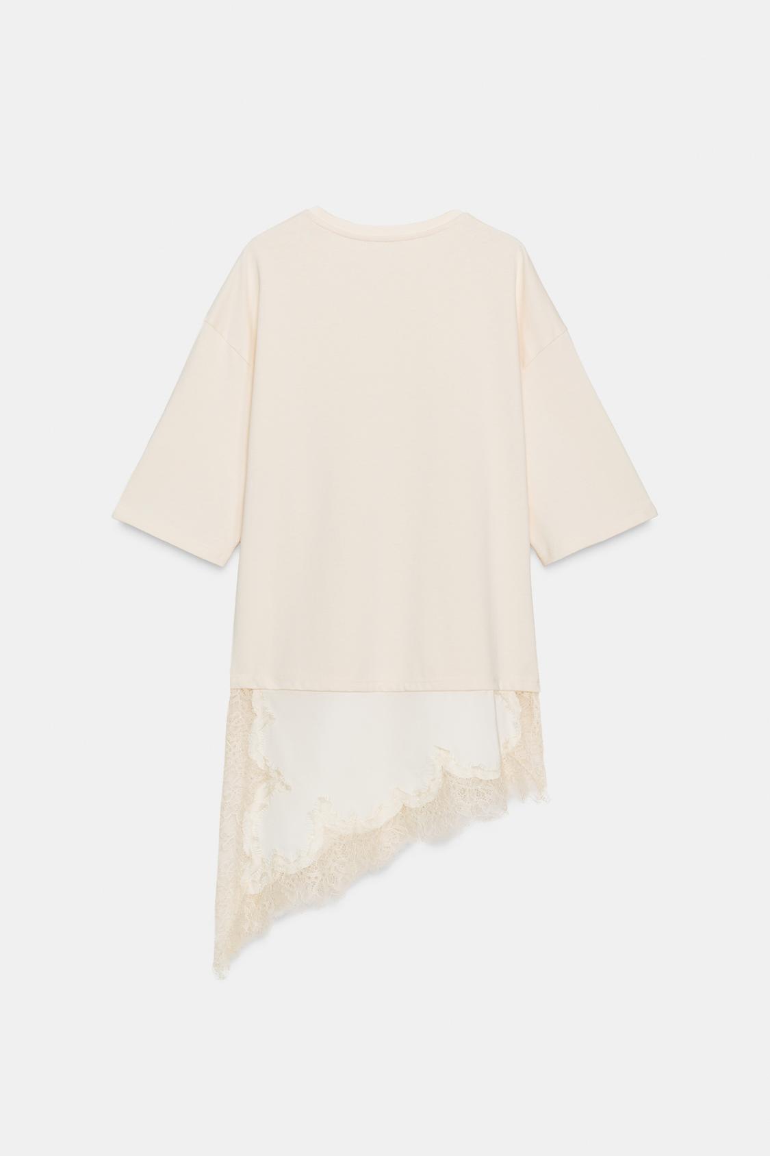 Amélie | Lace Trim T-Shirt