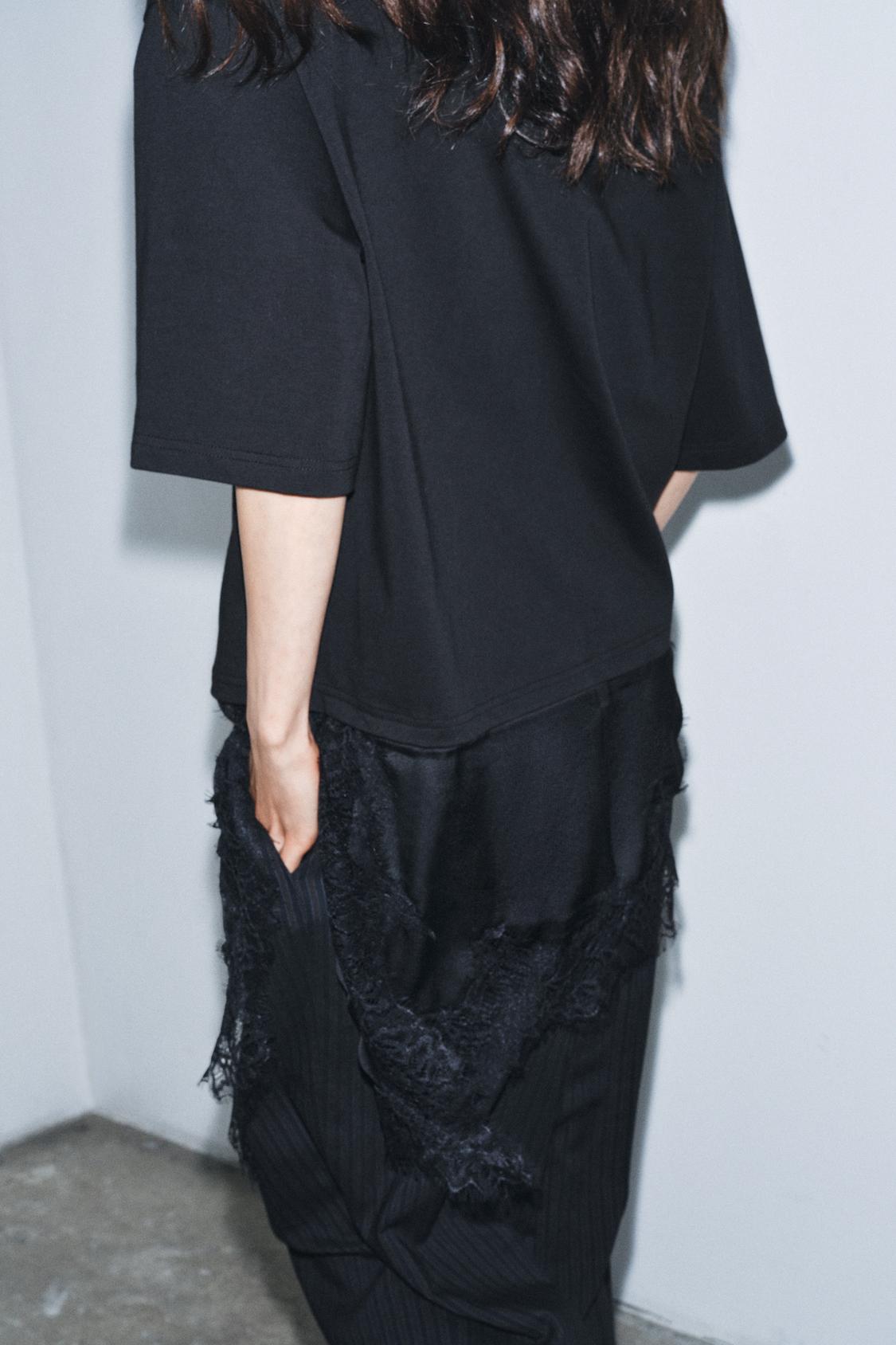 Amélie | Lace Trim T-Shirt