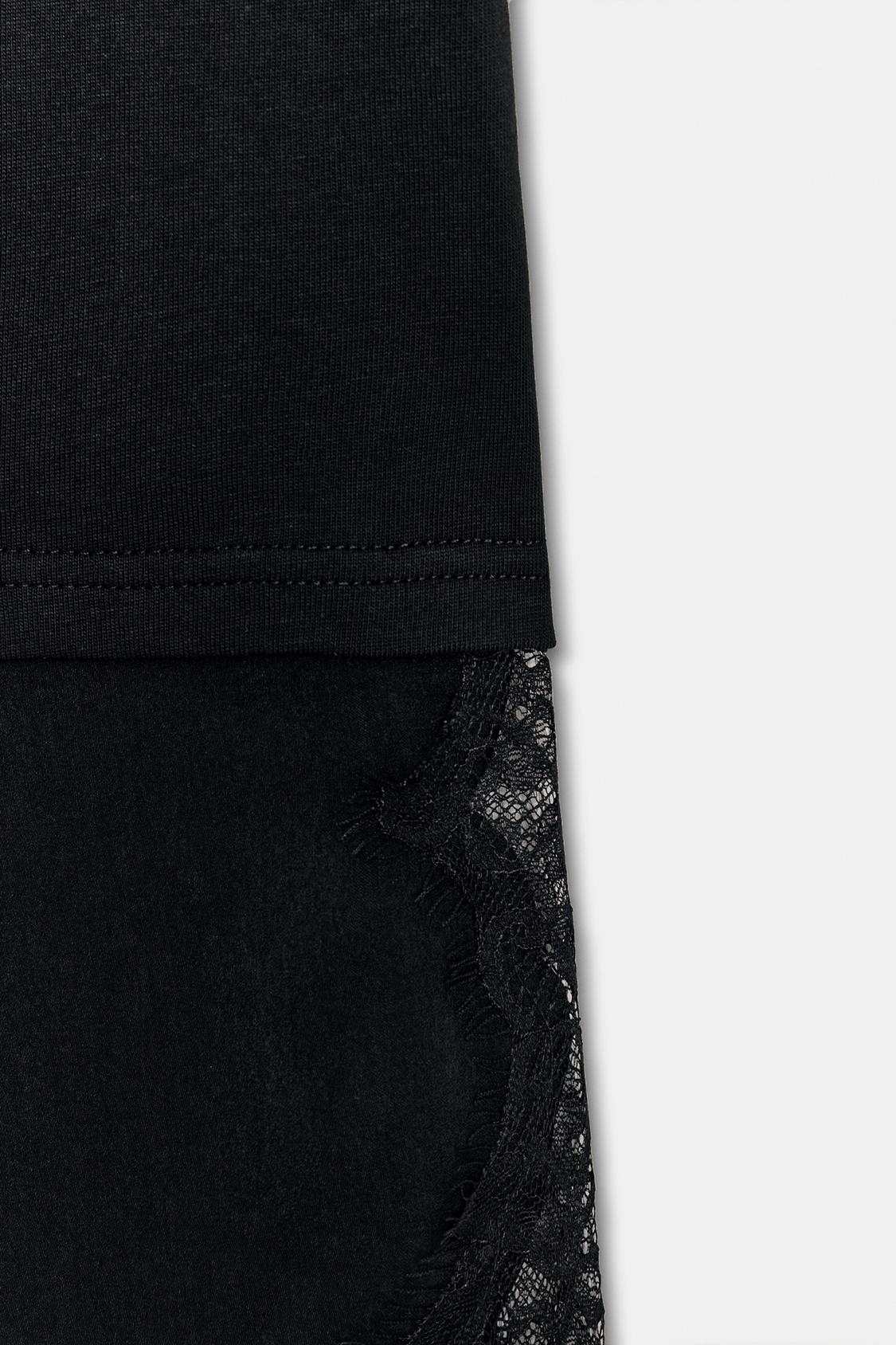 Amélie | Lace Trim T-Shirt