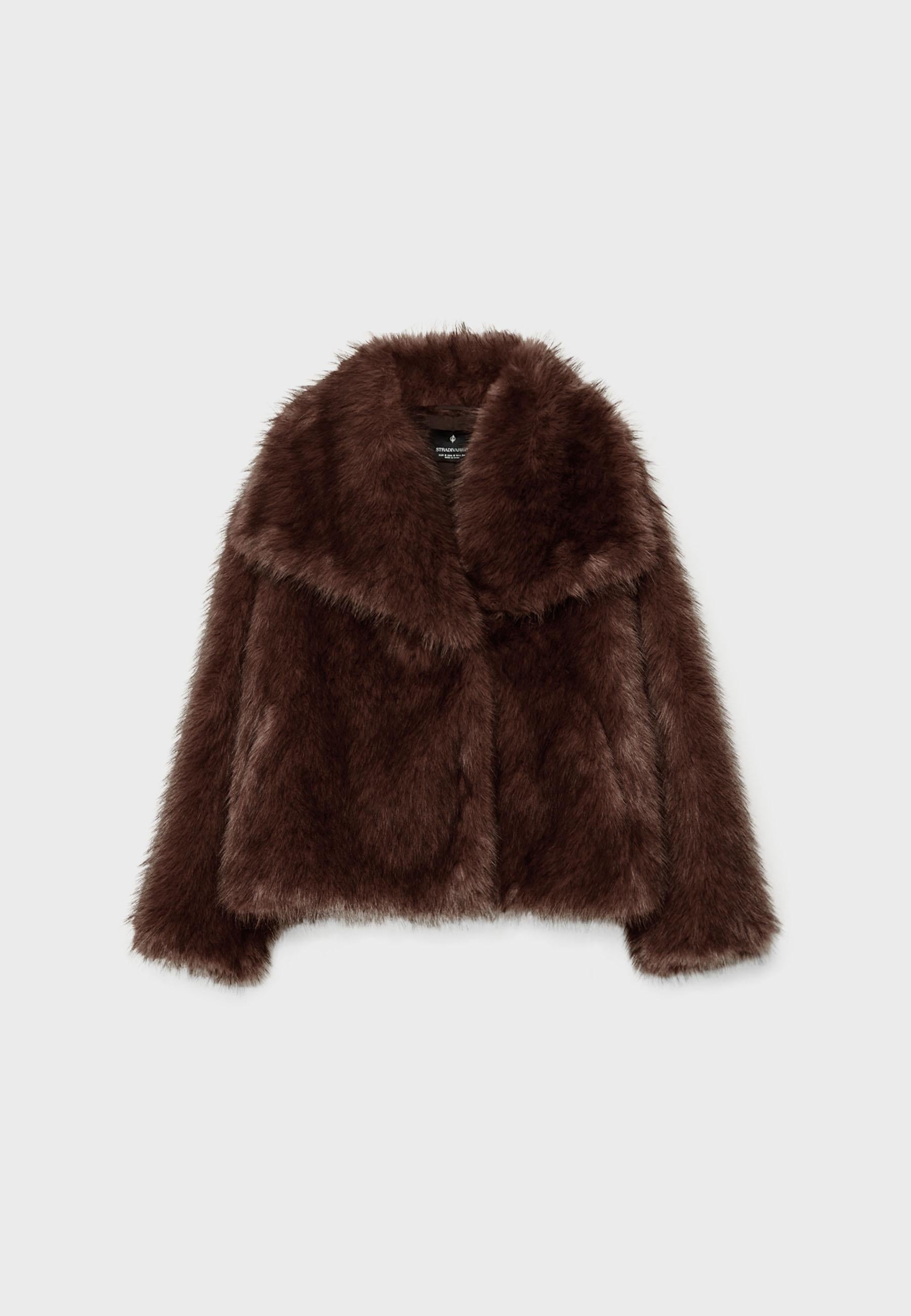 Short faux fur jacket
