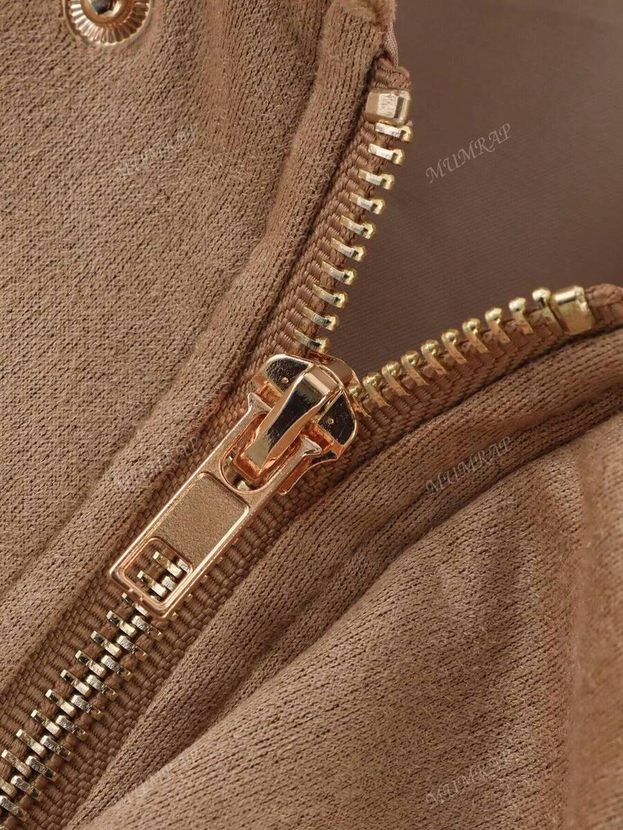 Women’s Vintage Zip-Up Street Jacket