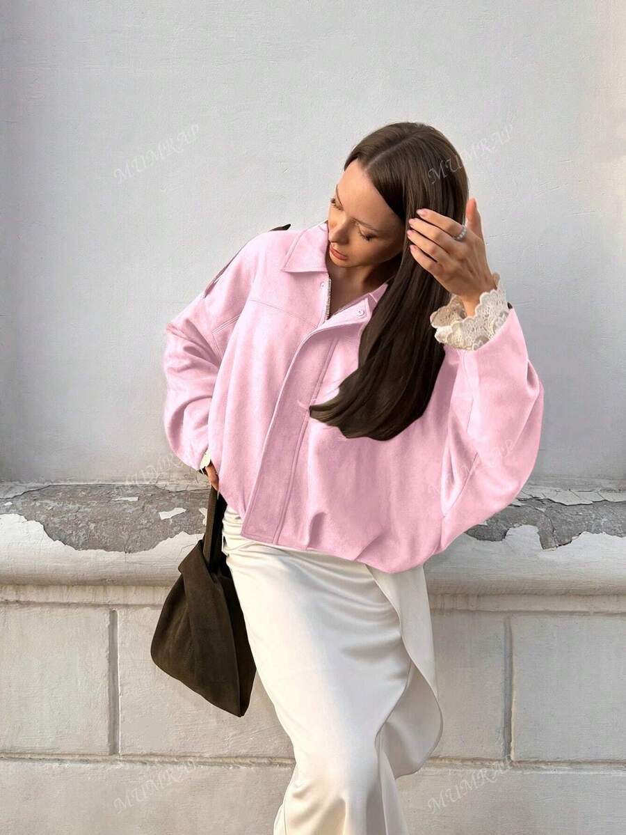 Women’s Vintage Zip-Up Street Jacket