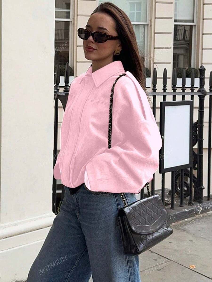 Women’s Vintage Zip-Up Street Jacket