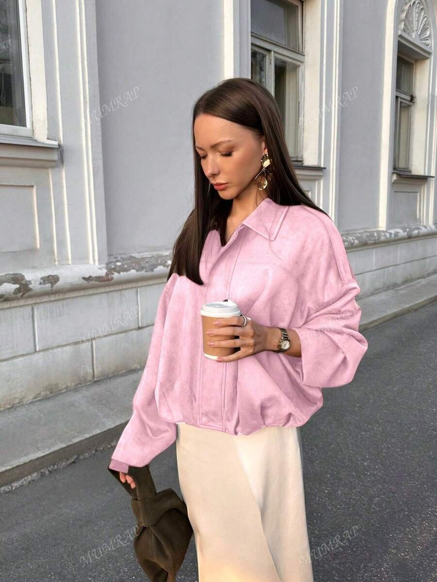 Women’s Vintage Zip-Up Street Jacket