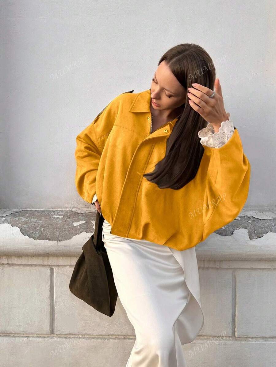 Women’s Vintage Zip-Up Street Jacket