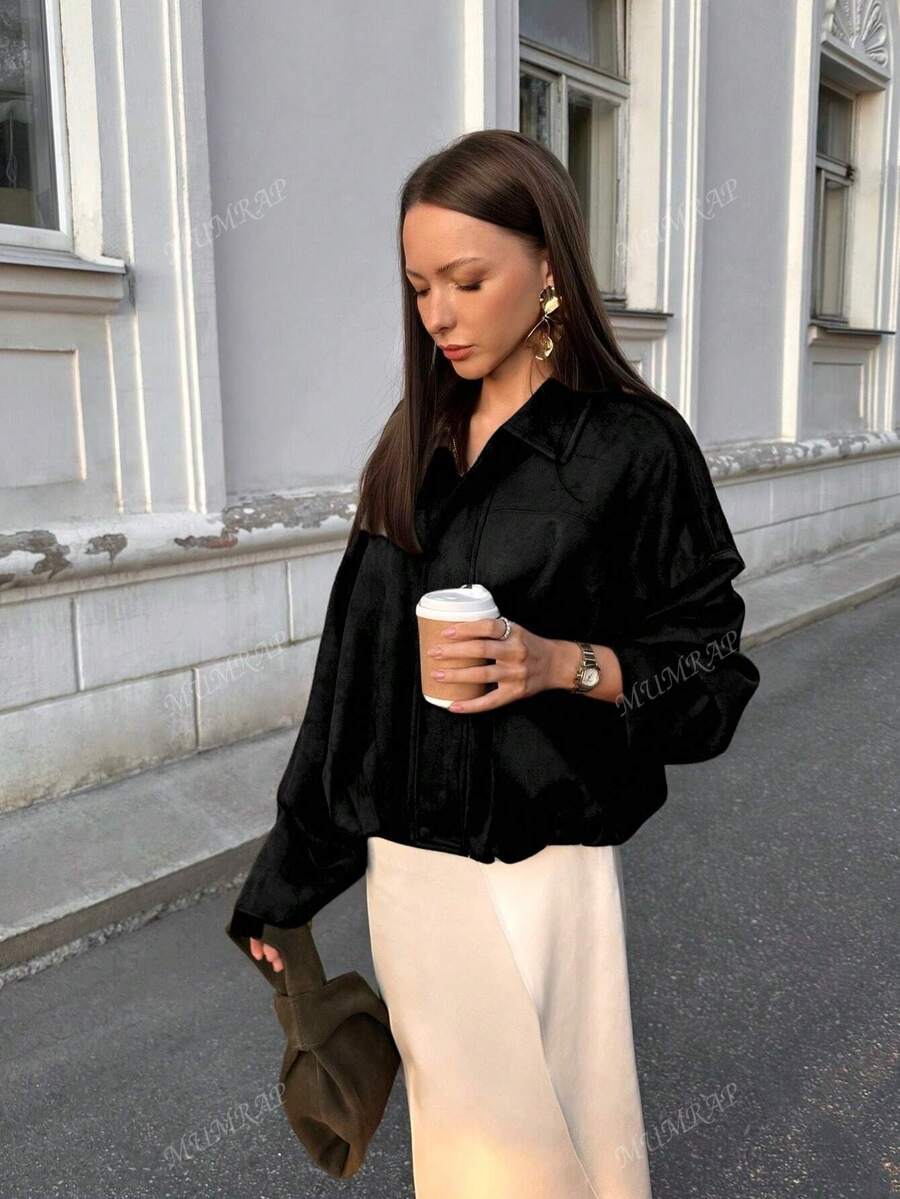 Women’s Vintage Zip-Up Street Jacket