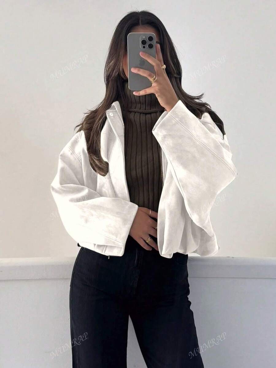Women’s Vintage Zip-Up Street Jacket