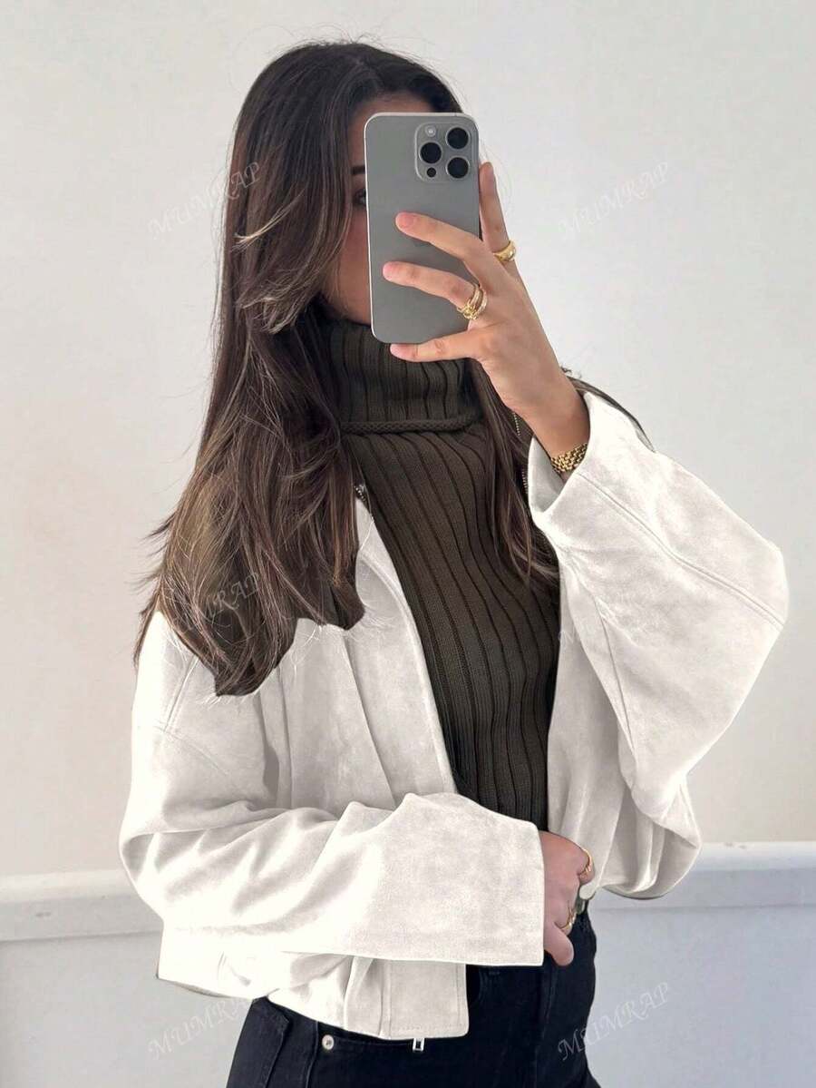 Women’s Vintage Zip-Up Street Jacket