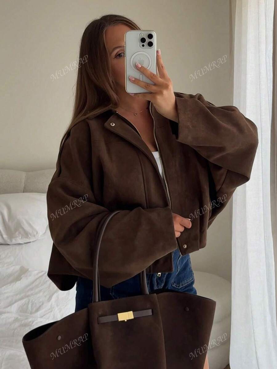 Women’s Vintage Zip-Up Street Jacket