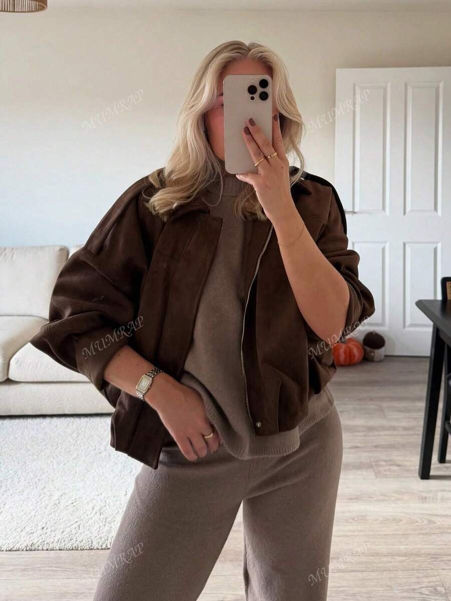 Women’s Vintage Zip-Up Street Jacket