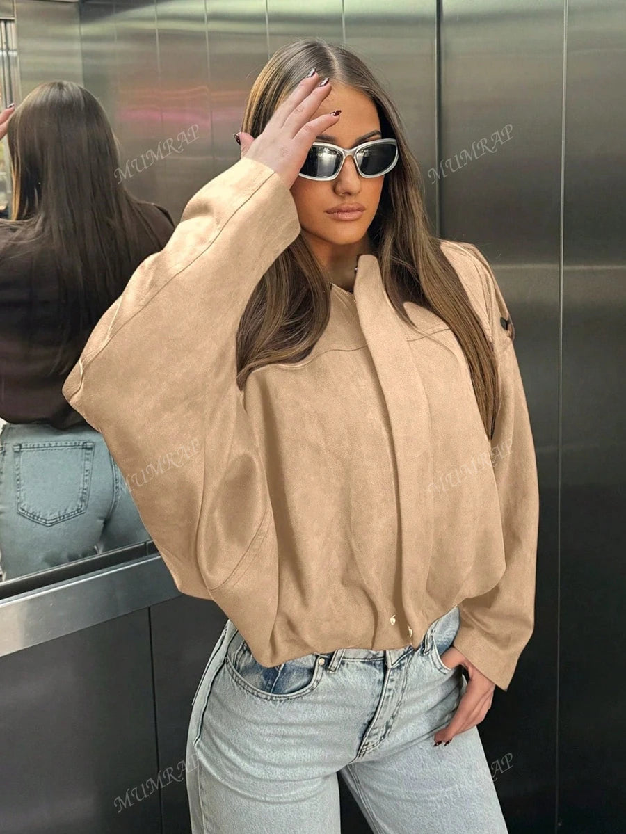 Women’s Vintage Zip-Up Street Jacket