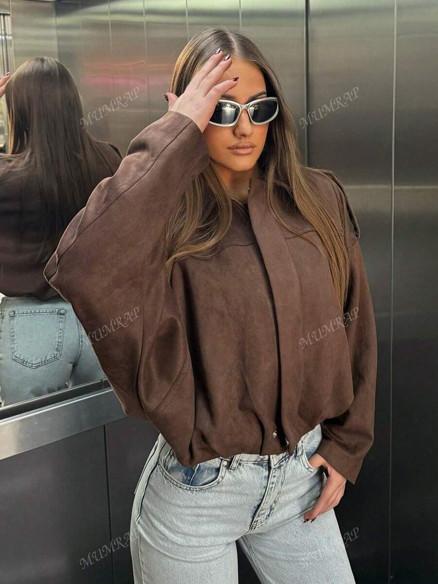 Women’s Vintage Zip-Up Street Jacket