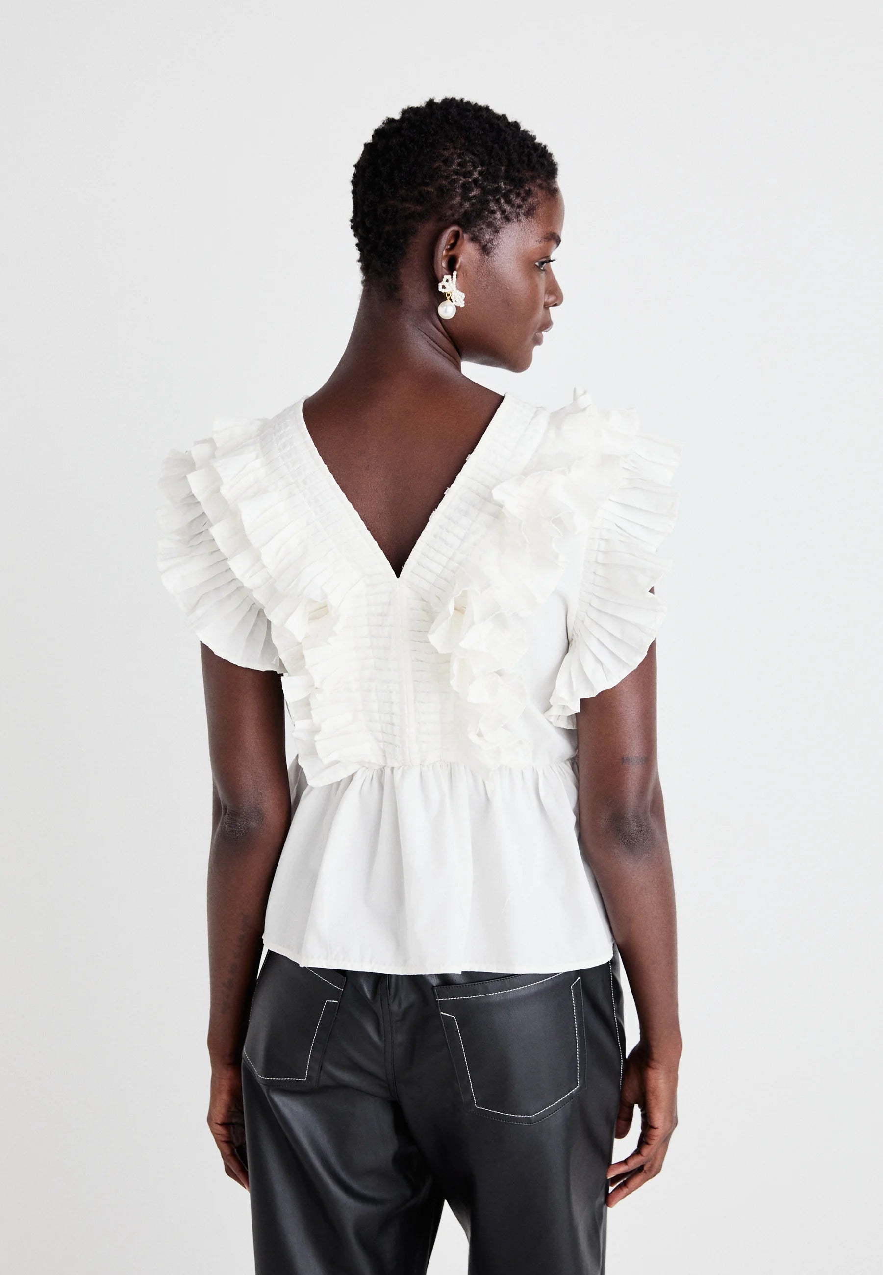 Ruffle | Blouse in Cherry Blossom
