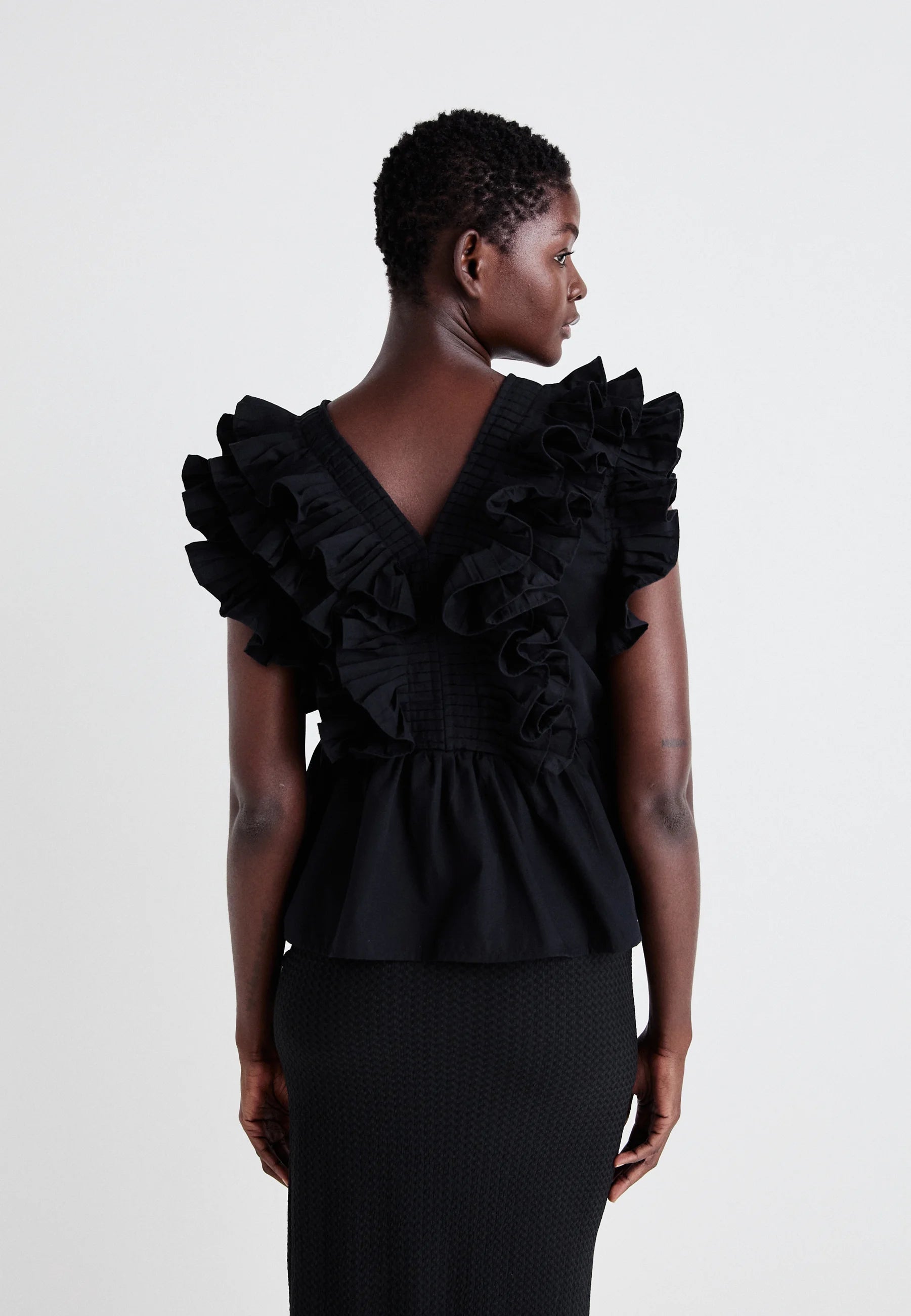Ruffle | Blouse in Cherry Blossom