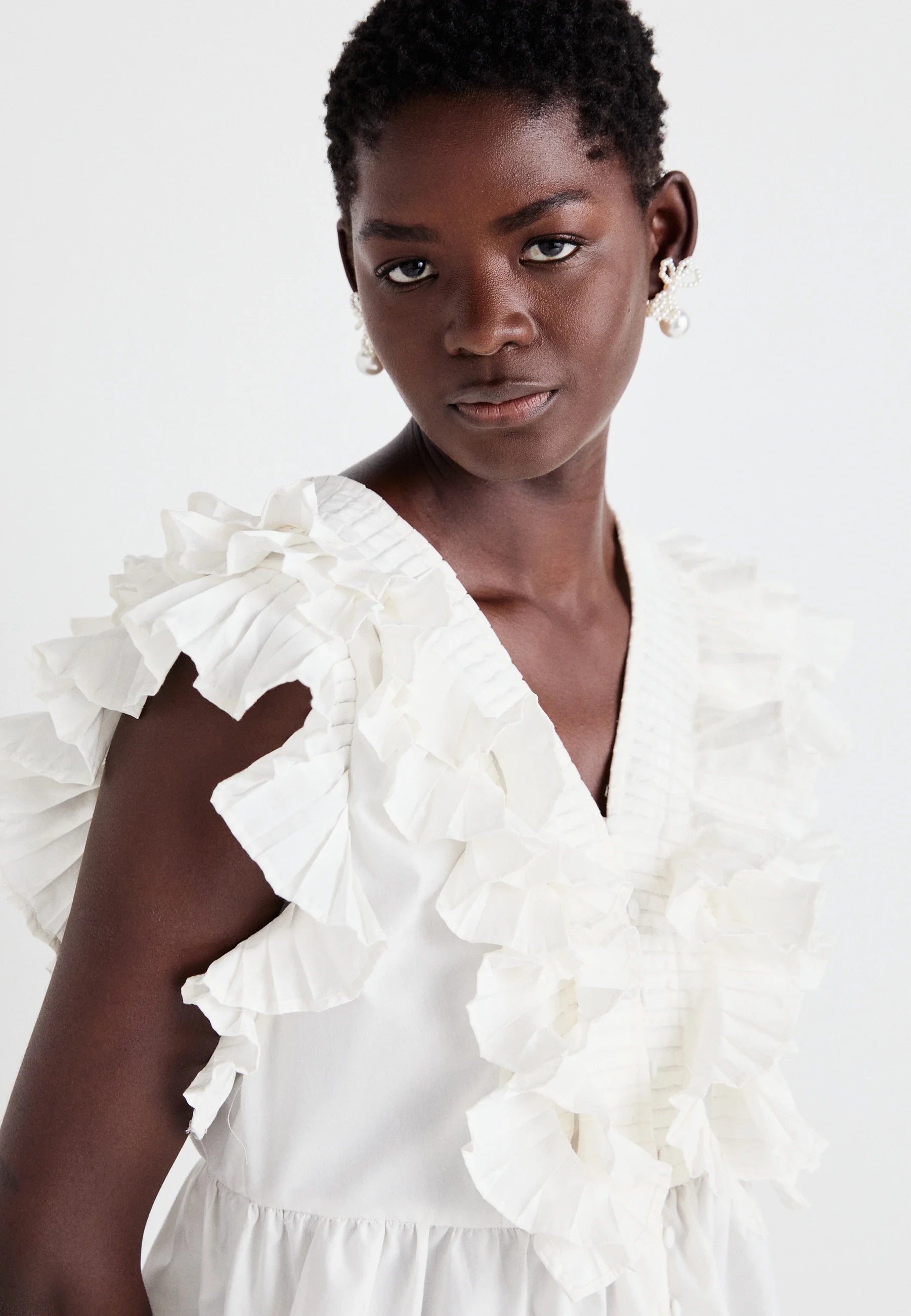 Ruffle | Blouse in Cherry Blossom