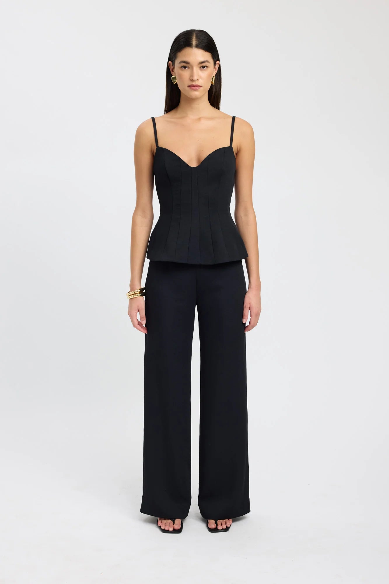 Amélie | Sweetheart Peplum Top