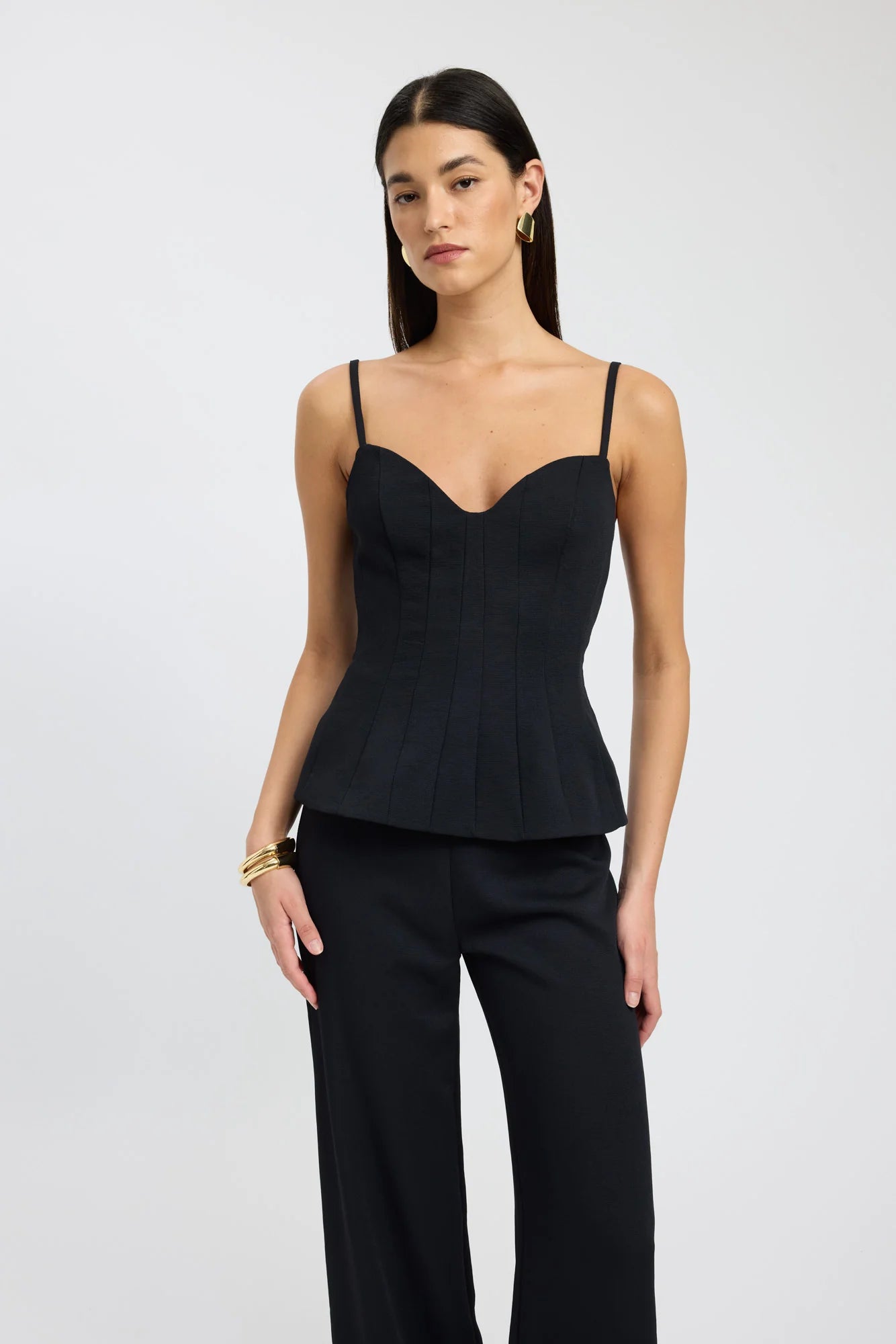 Amélie | Sweetheart Peplum Top