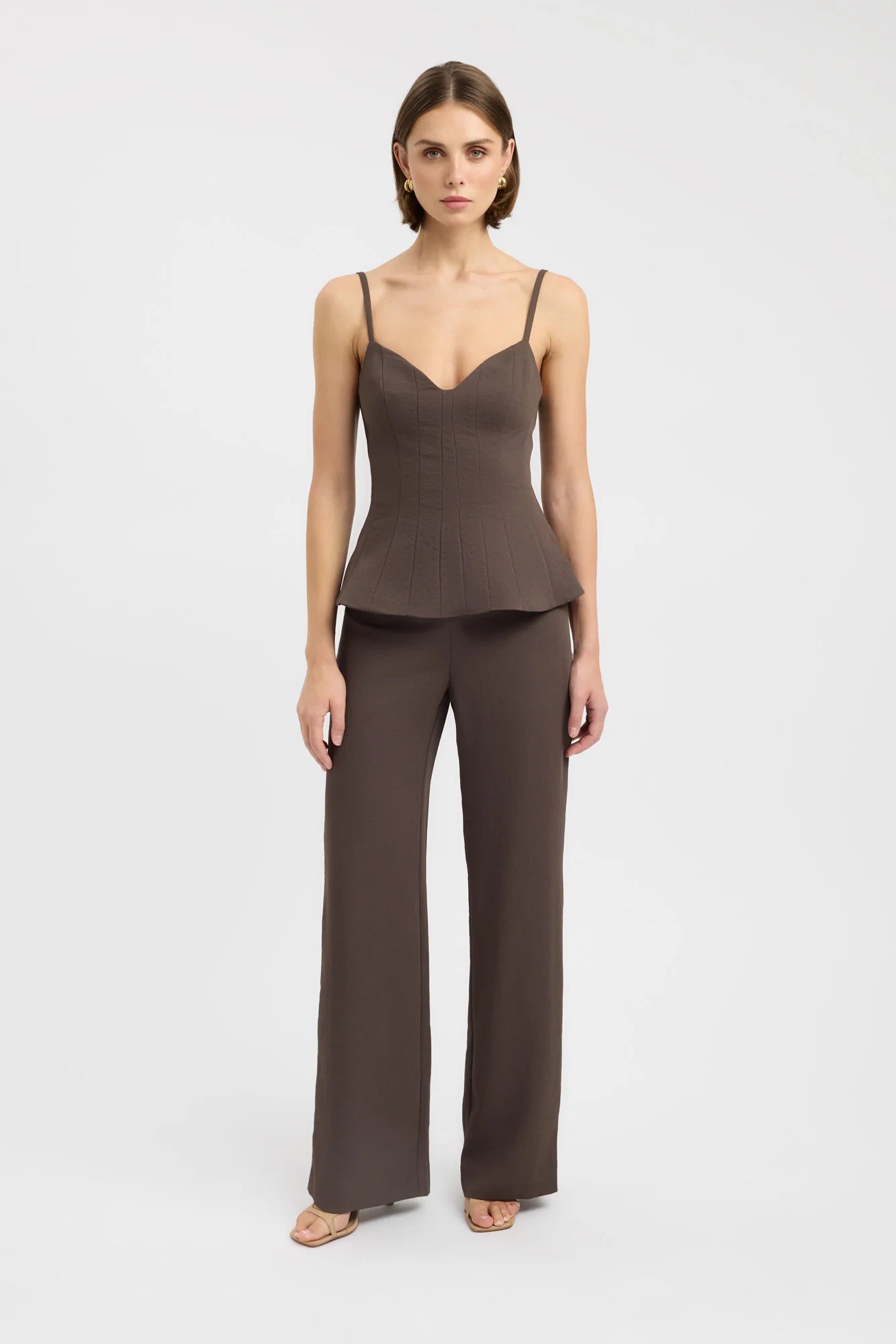 Amélie | Sweetheart Peplum Top