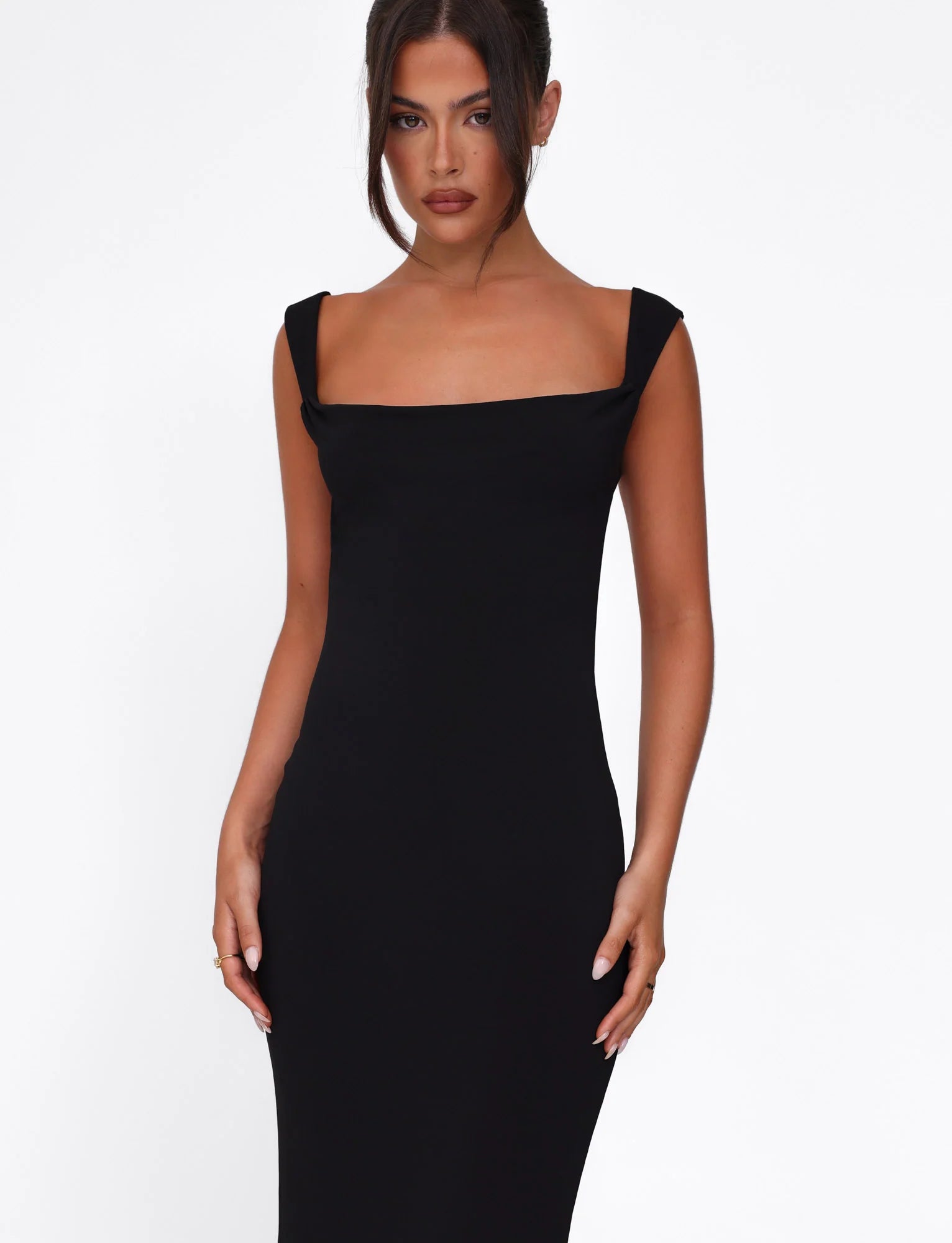 Zita | Cowl-Back Bodycon Maxi Dress