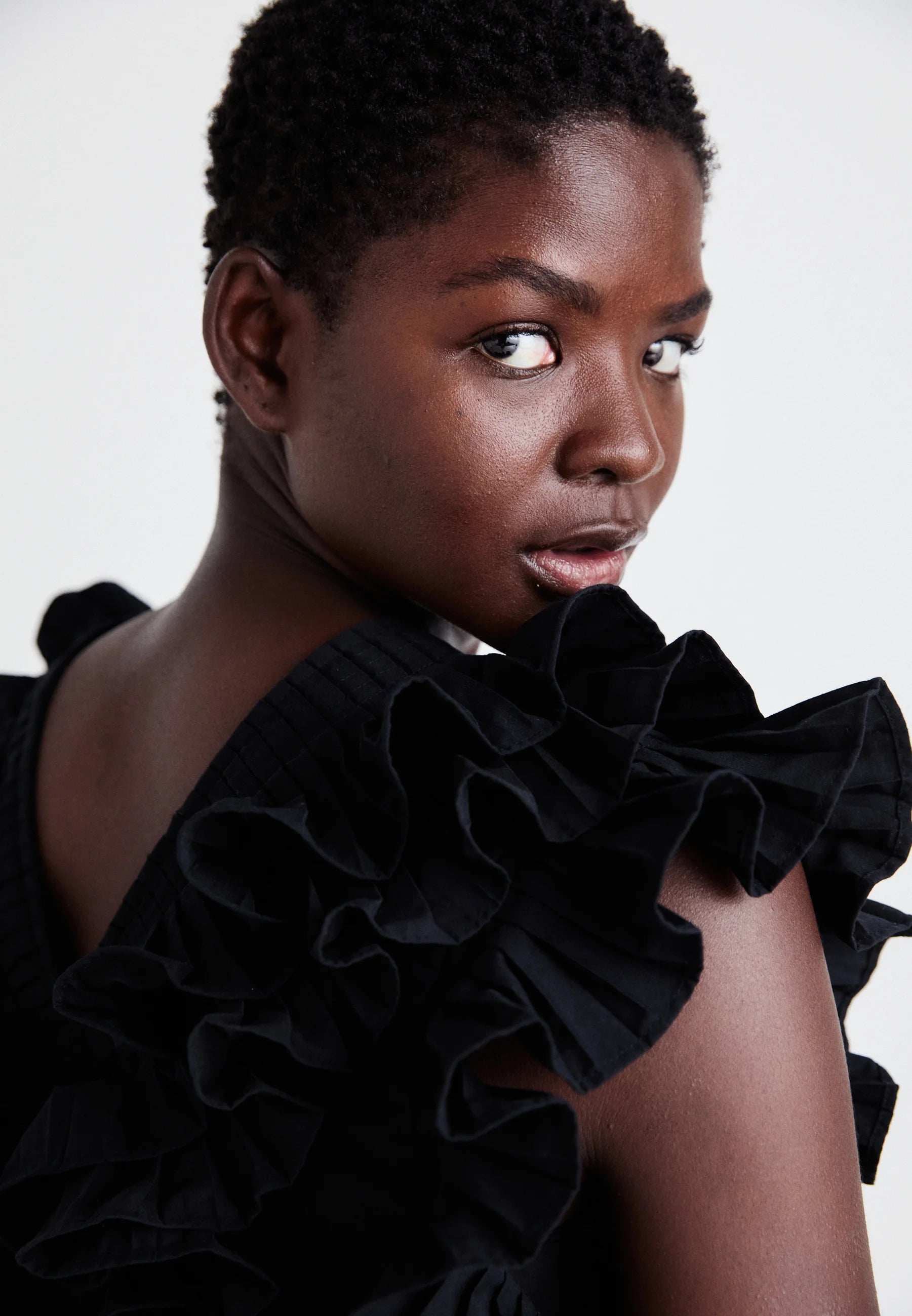 Ruffle | Blouse in Cherry Blossom