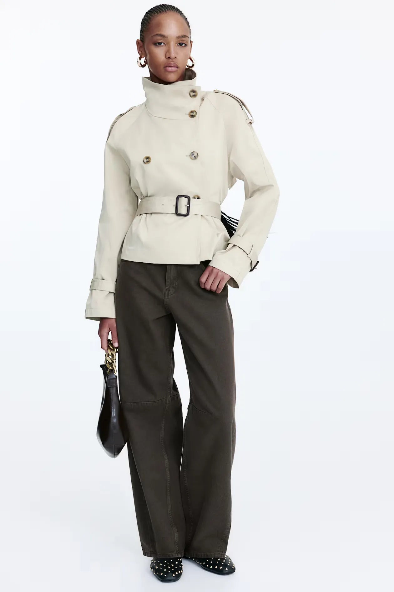 Amara Short Trench