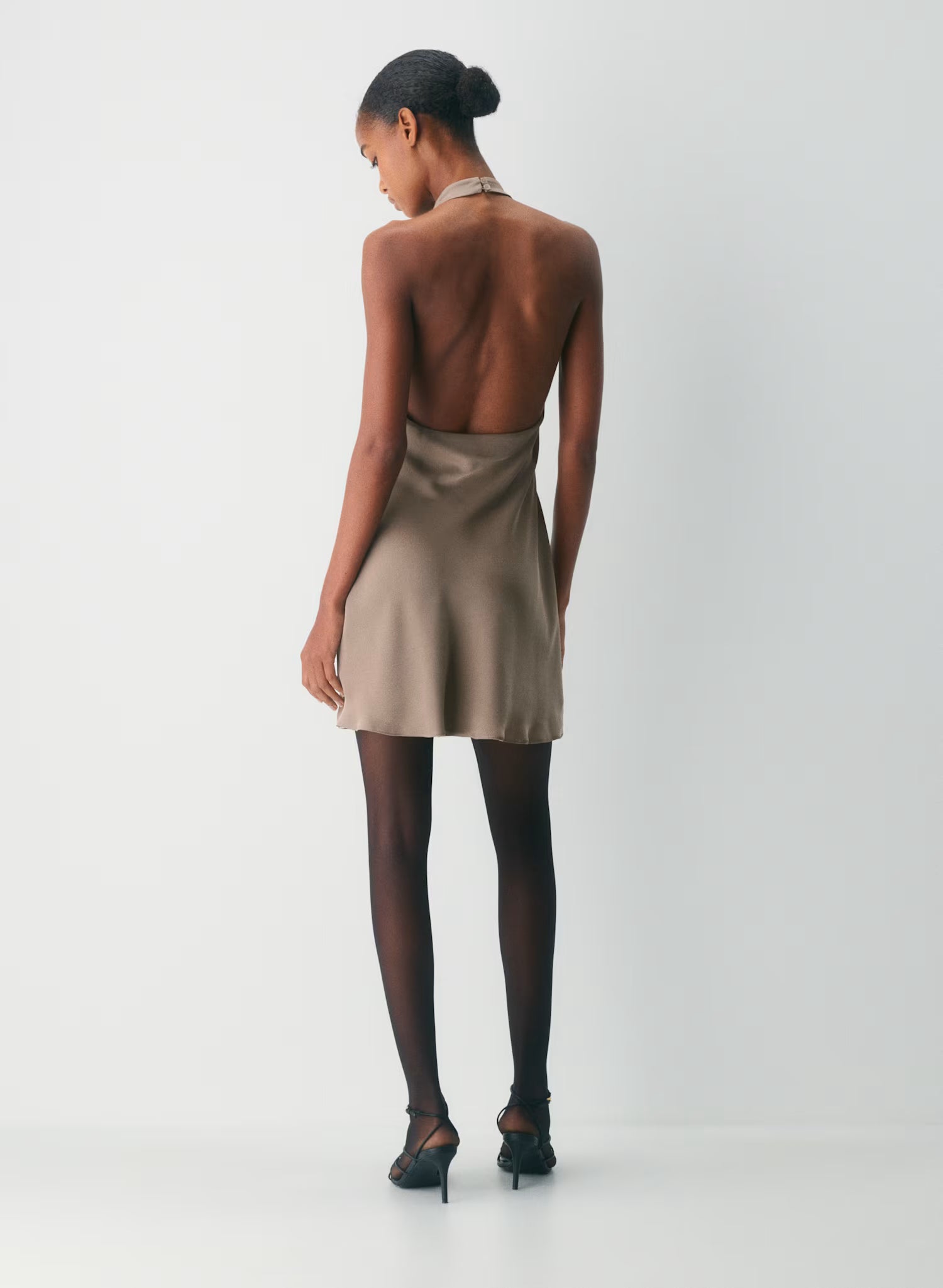 Audience Satin Mini Dress