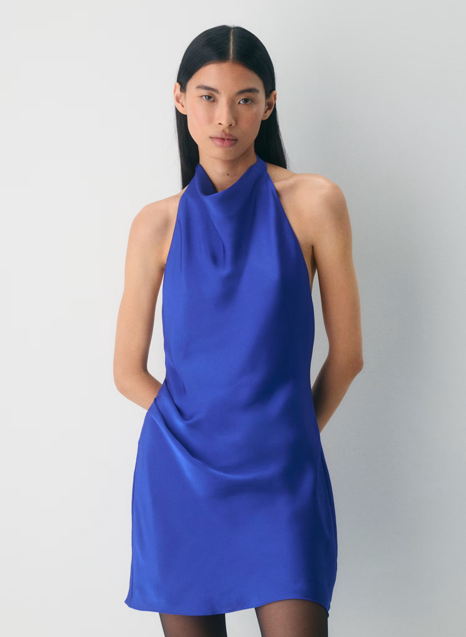 Audience Satin Mini Dress