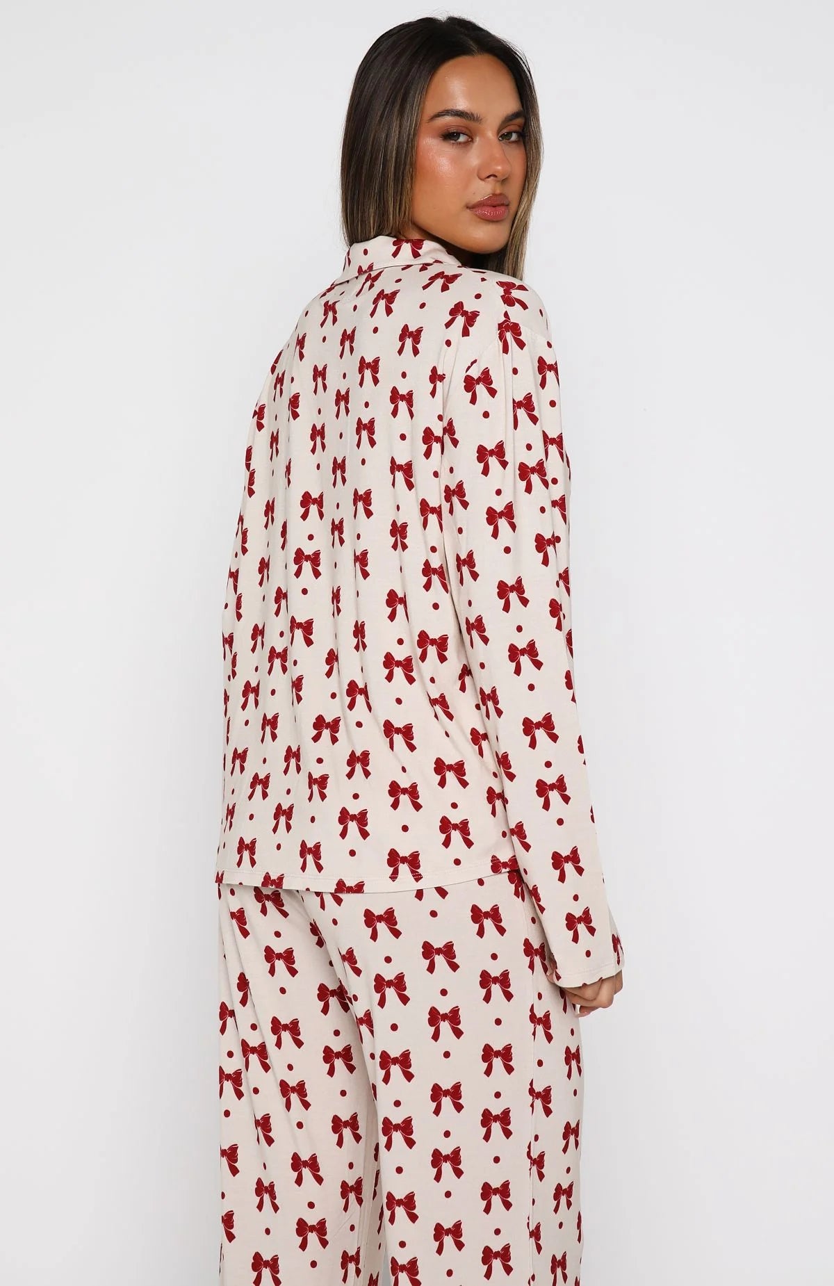 Pillow Talk | Printed Long Sleeve Pyjama Set