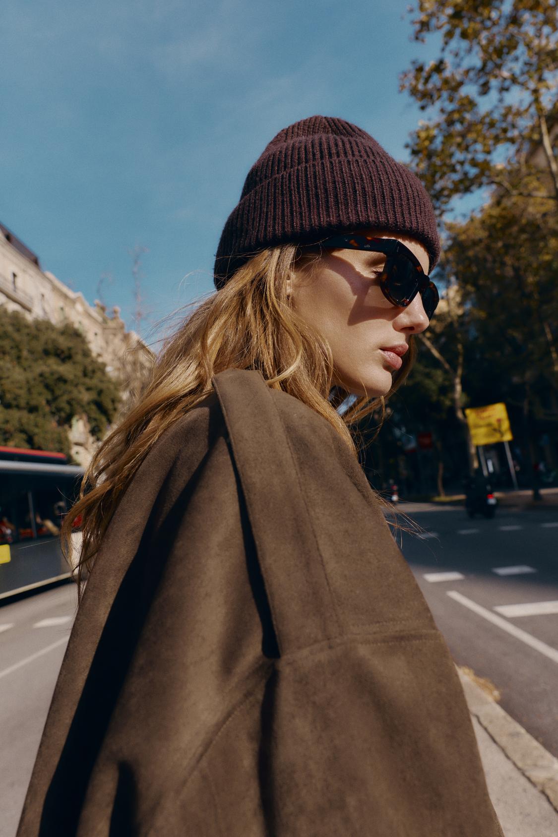 Rhéa | Suede-Effect Bomber Jacket