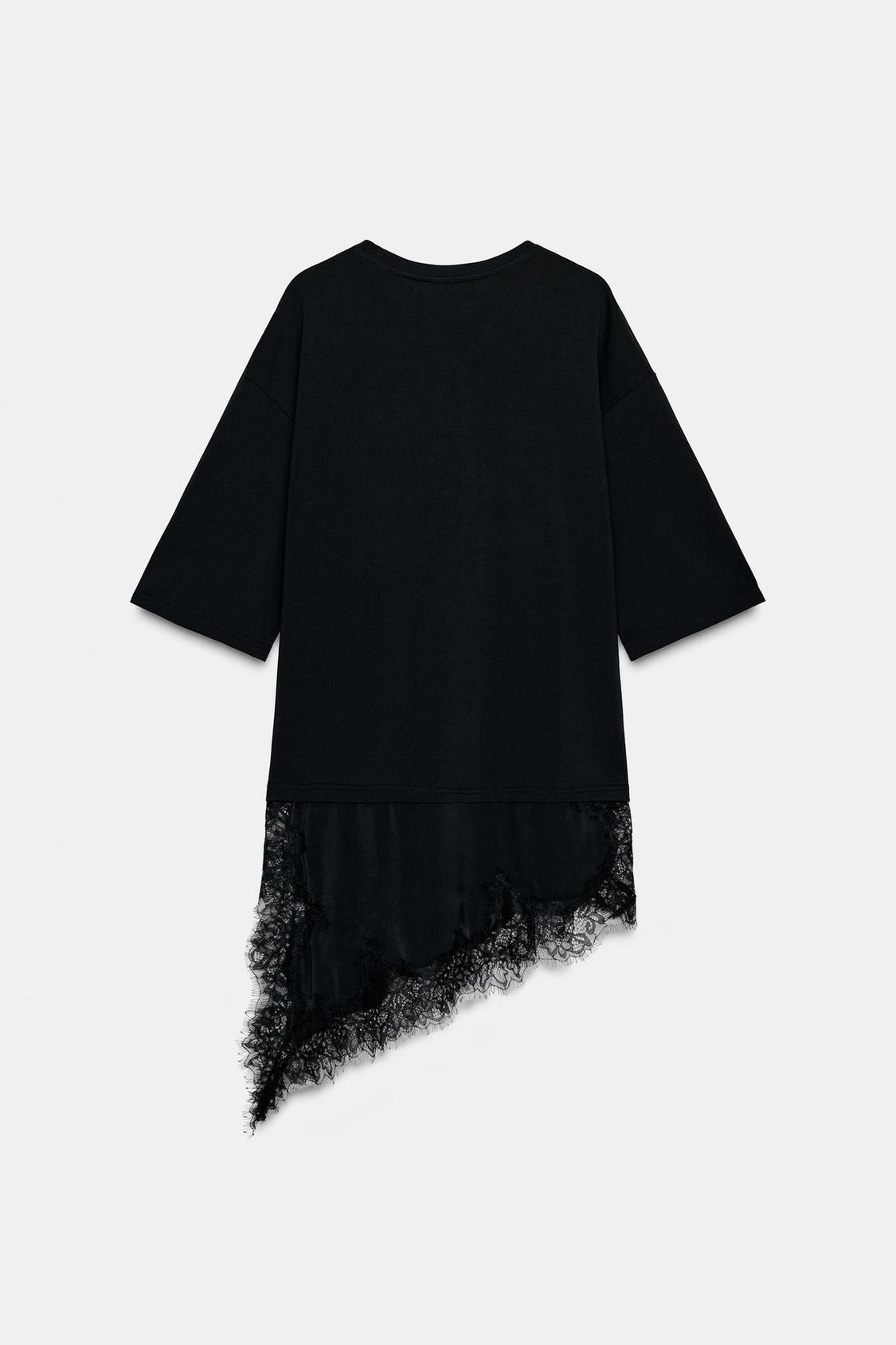 Amélie | Lace Trim T-Shirt