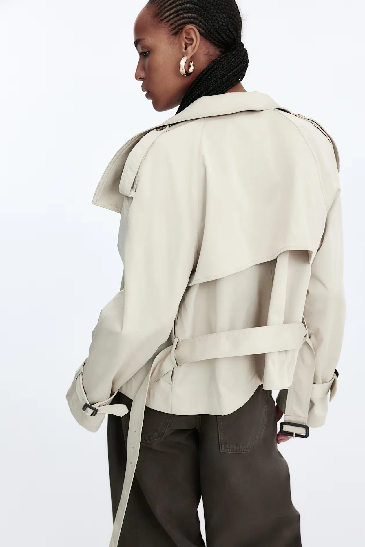 Amara Short Trench