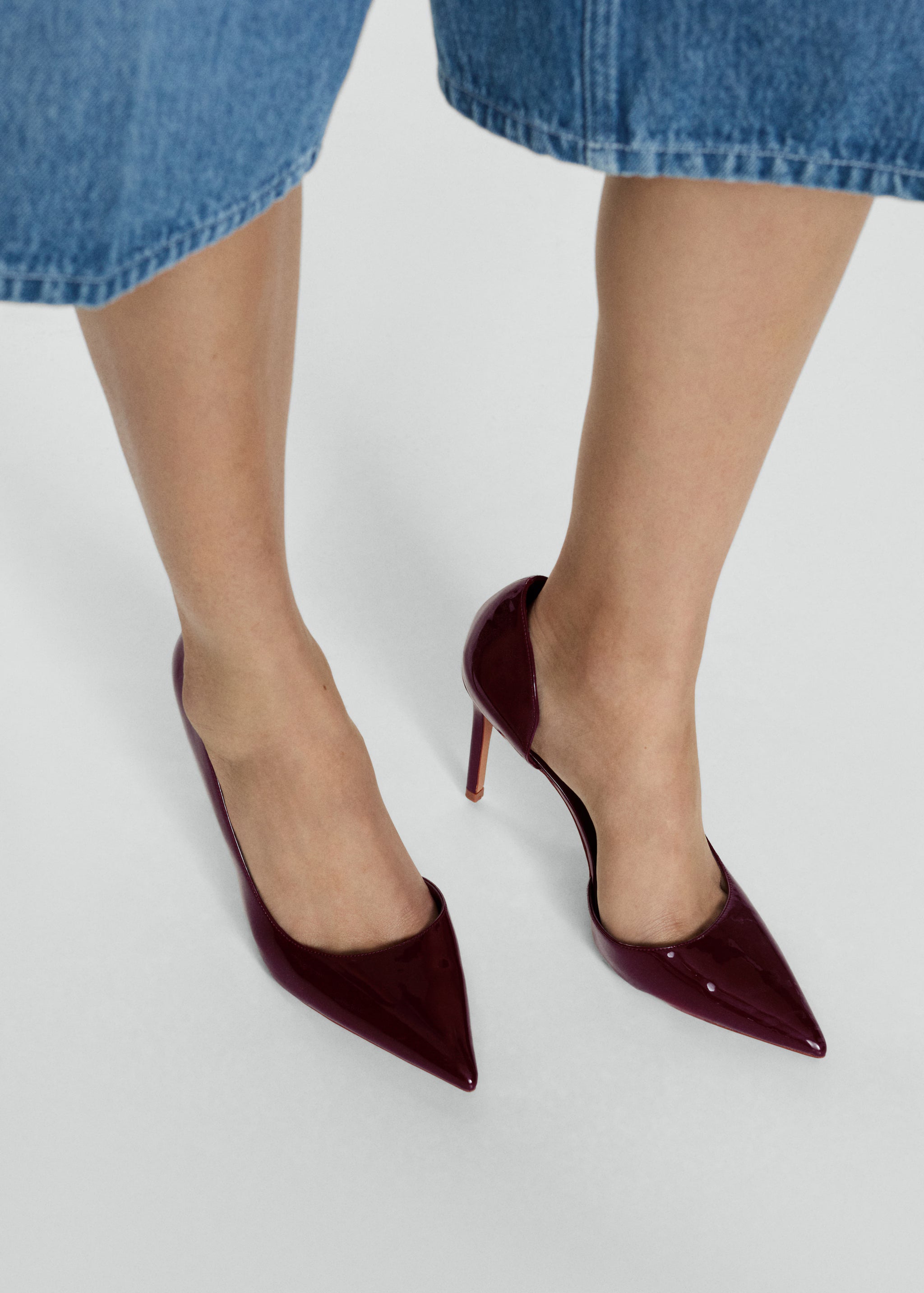 Avelle | Asymmetric Patent Heel