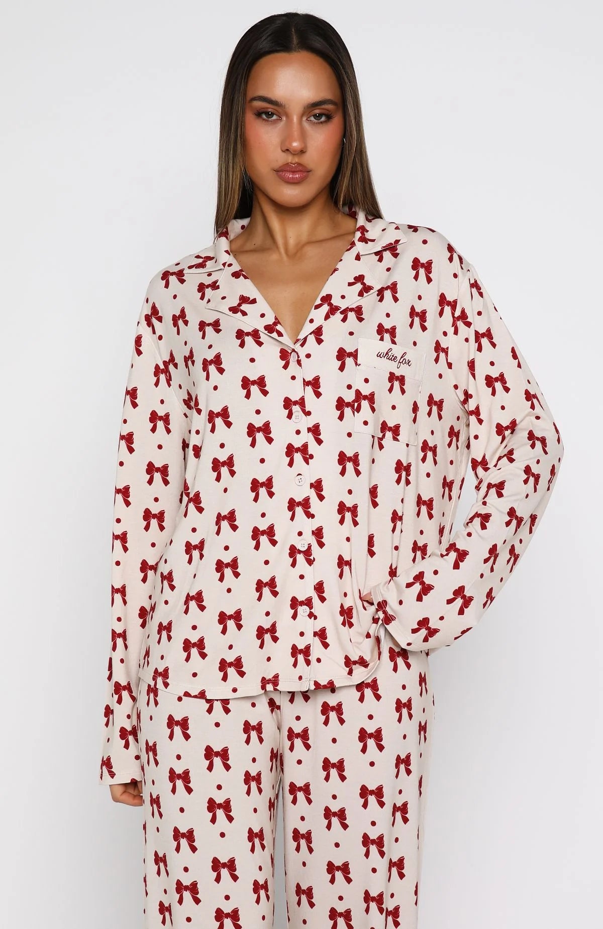 Pillow Talk | Printed Long Sleeve Pyjama Set