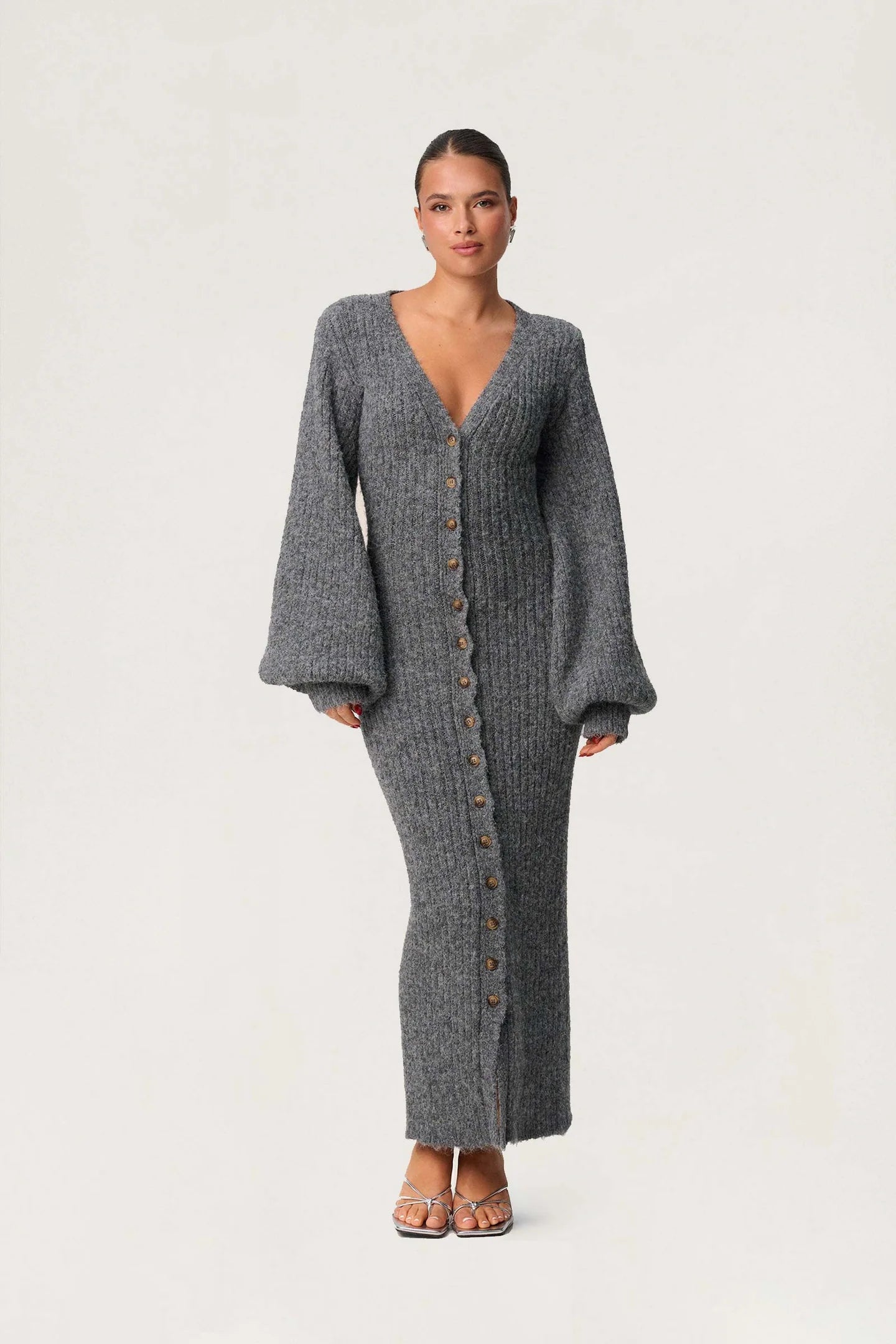 Montana | Knit Hourglass Maxi Dress