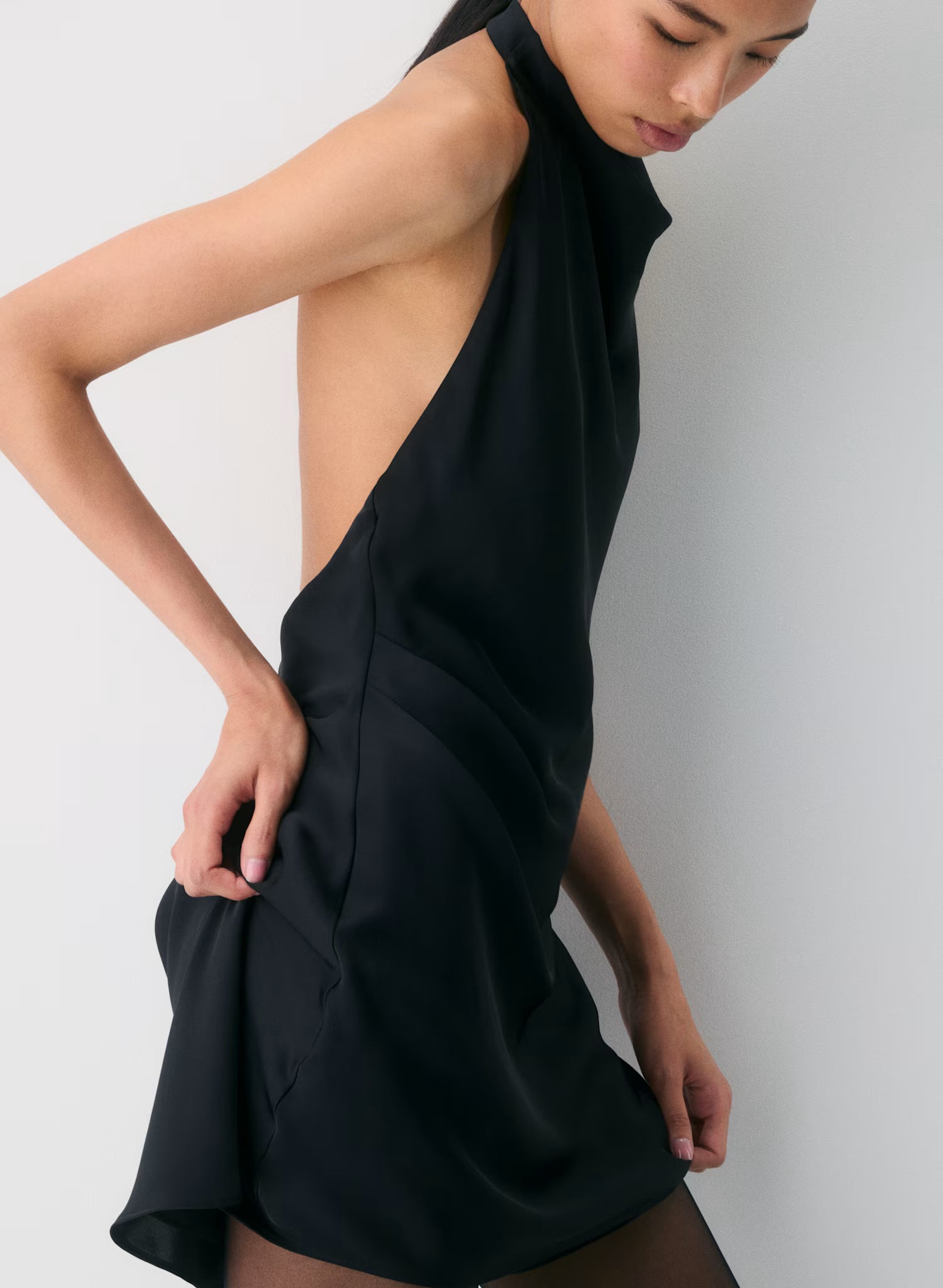 Audience Satin Mini Dress