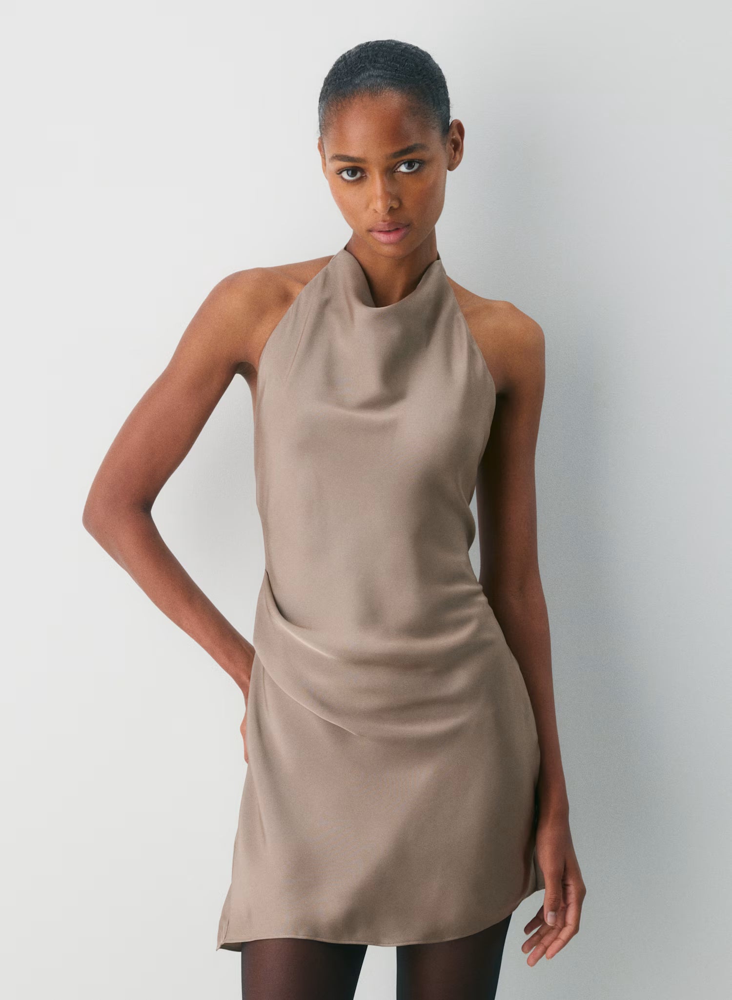 Audience Satin Mini Dress