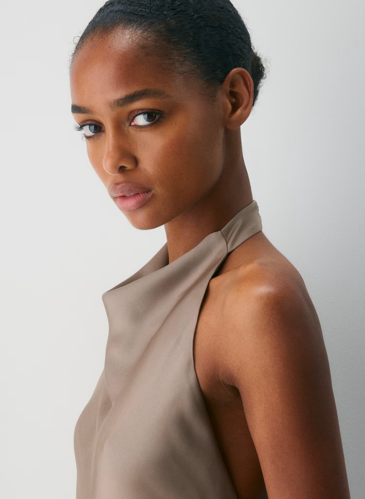 Audience Satin Mini Dress