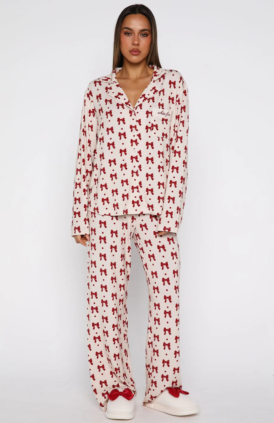 Pillow Talk | Printed Long Sleeve Pyjama Set